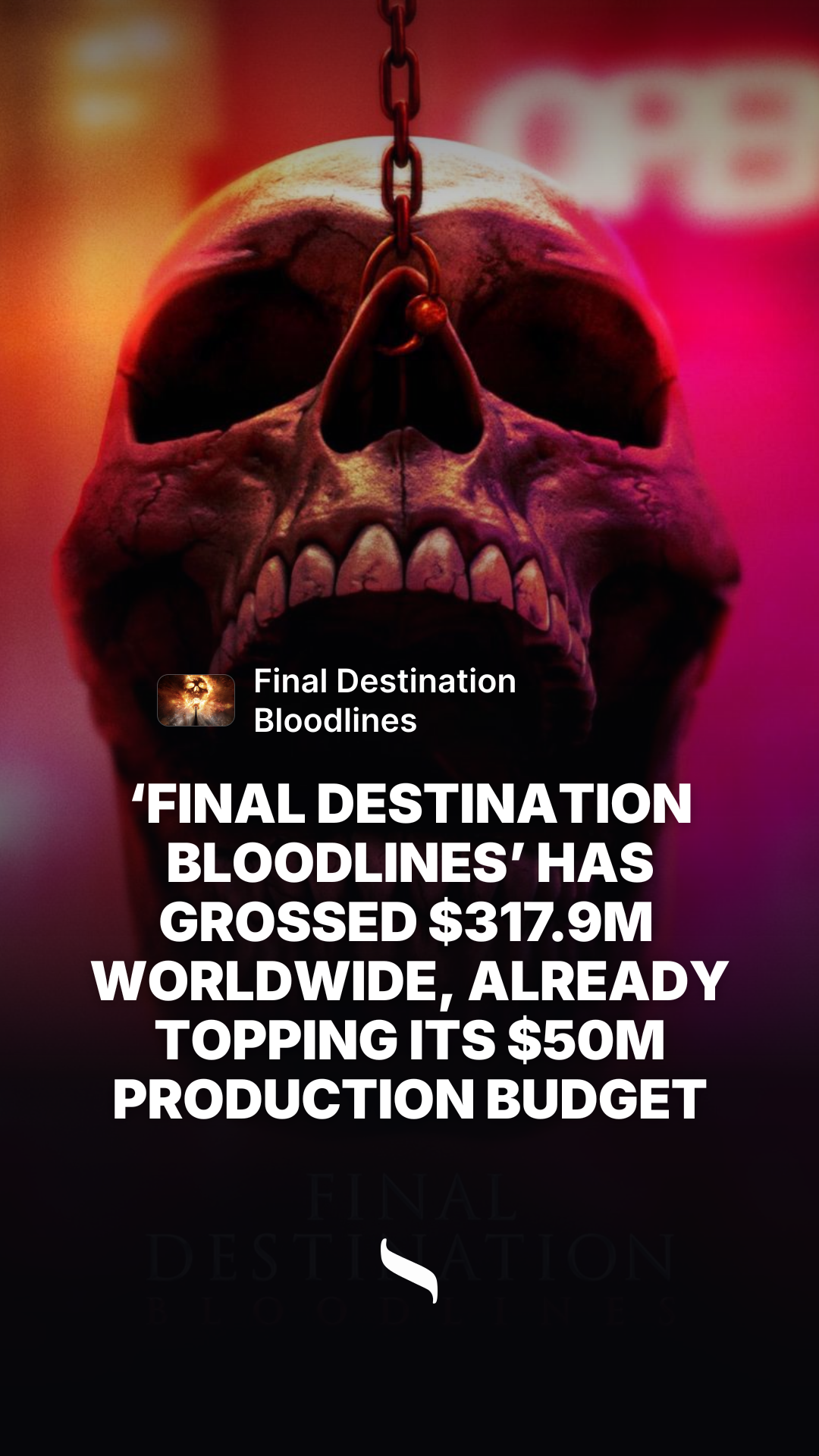 Final Destination Bloodlines share card