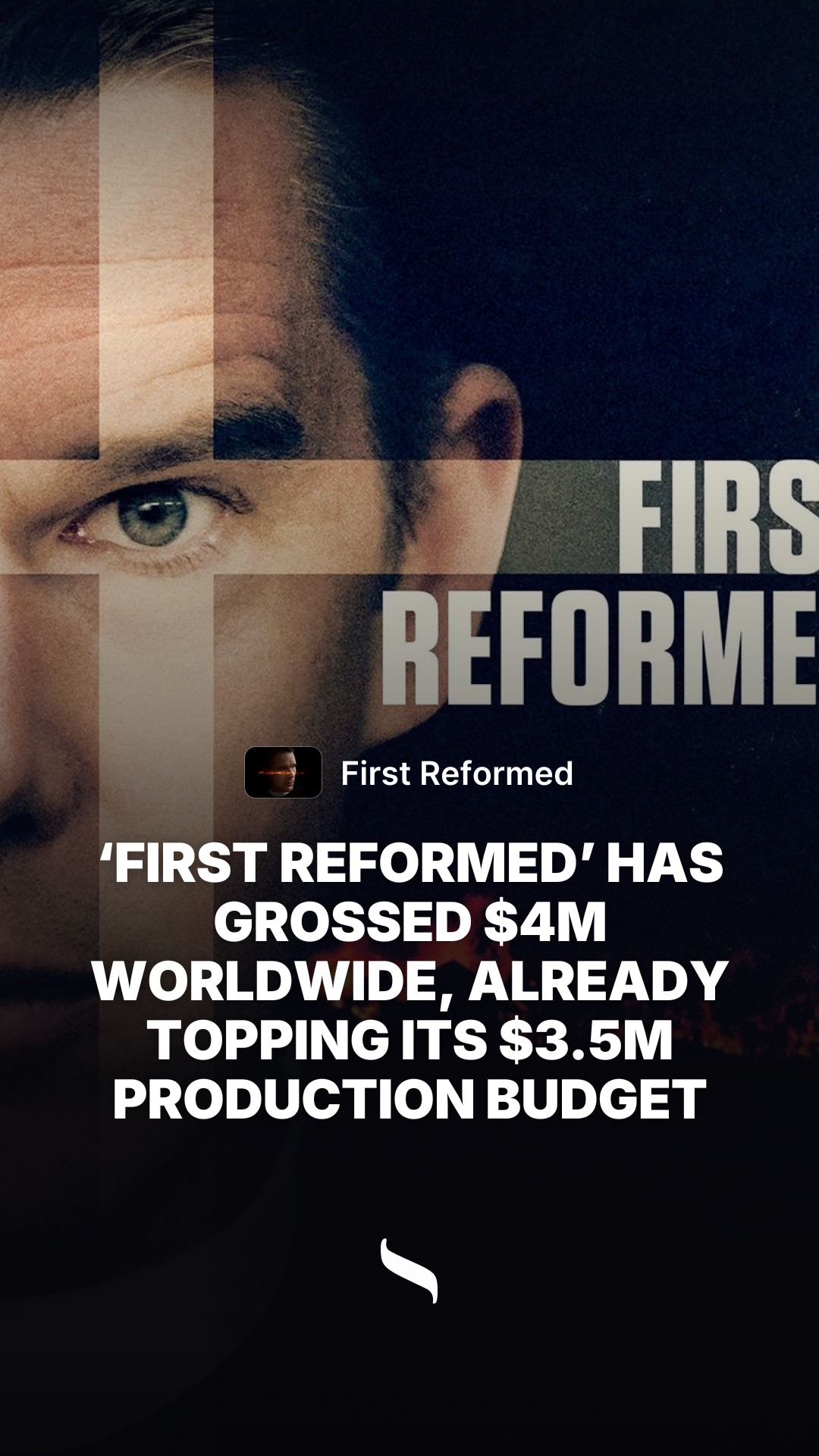 First Reformed share card