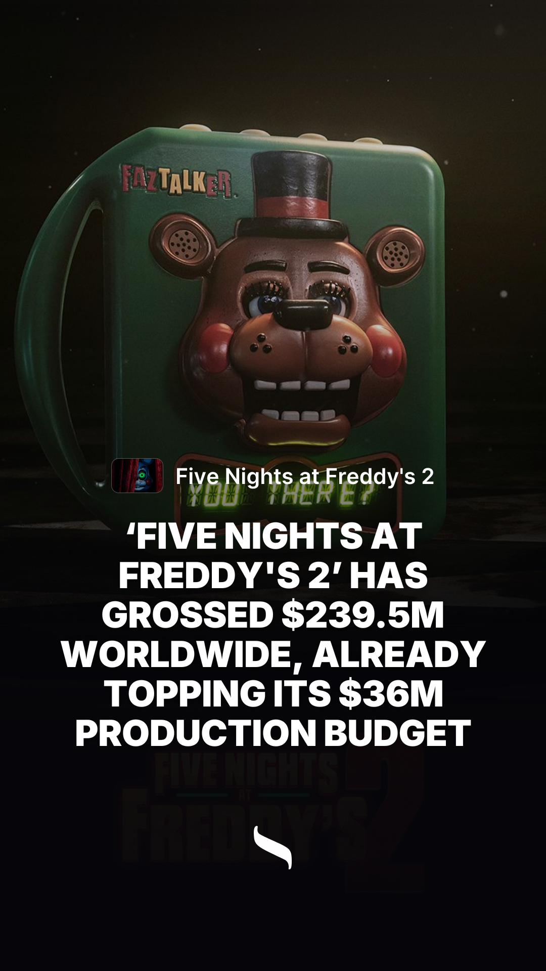 Five Nights at Freddy's 2 share card