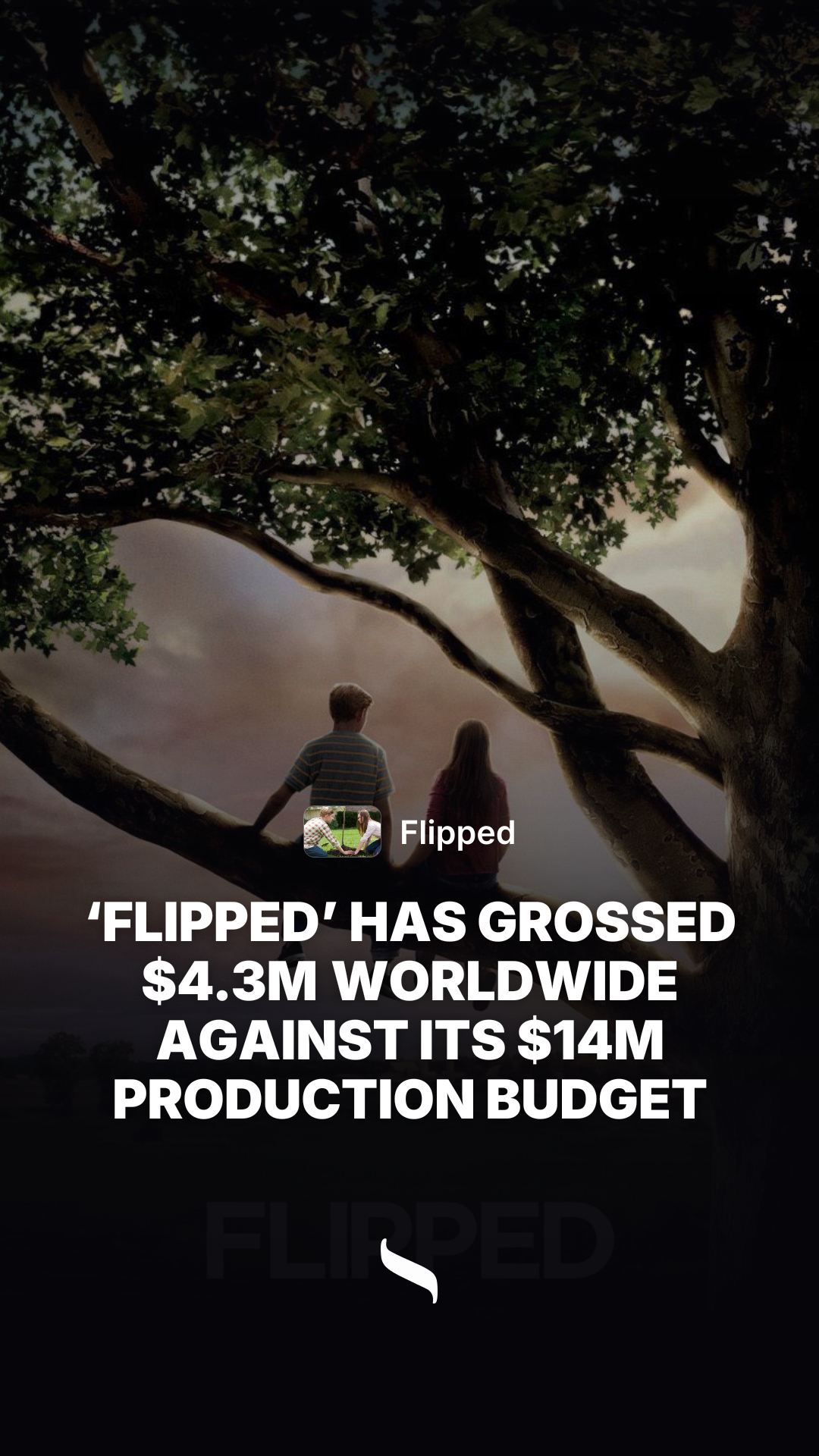 Flipped share card