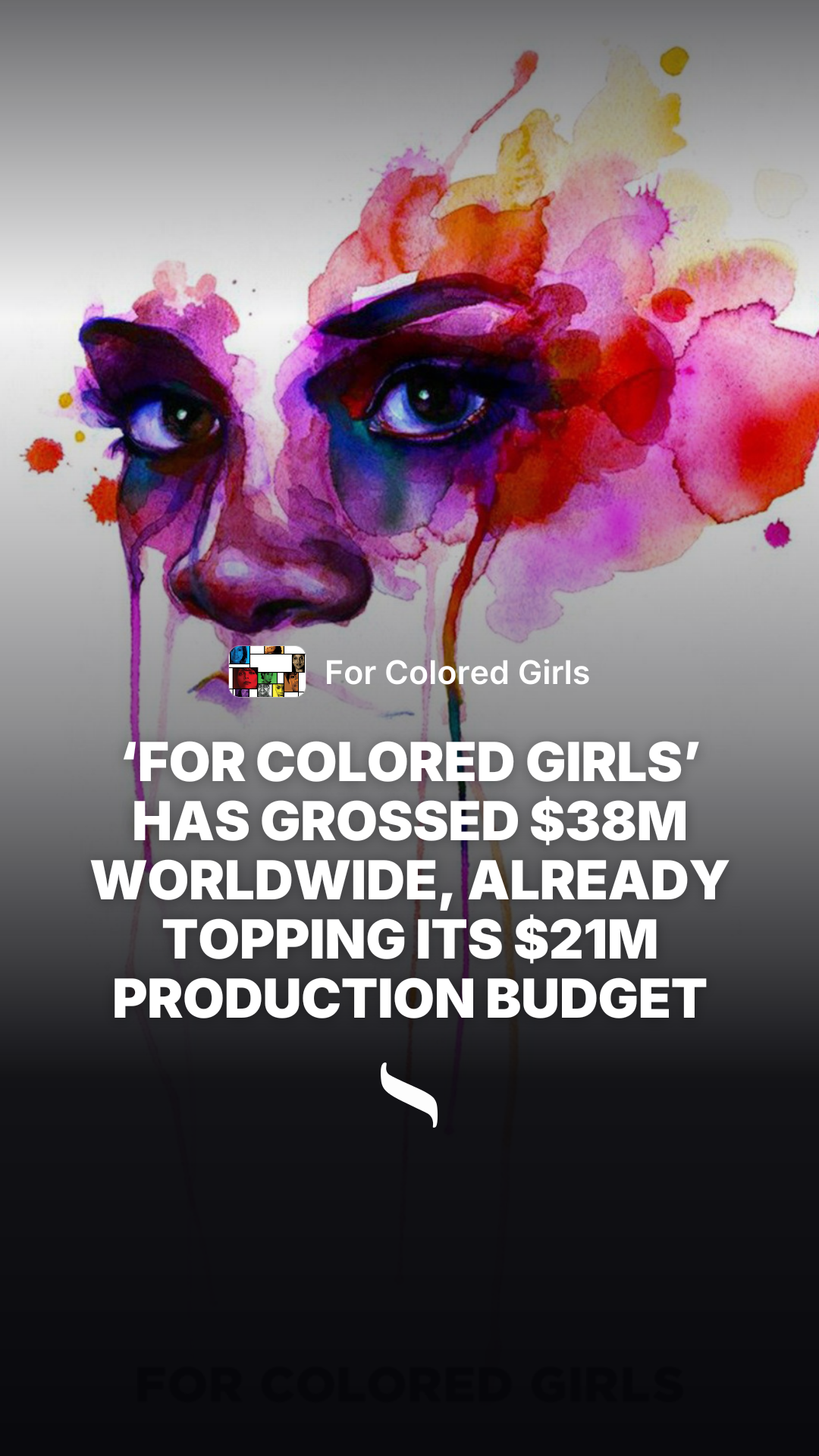 For Colored Girls share card