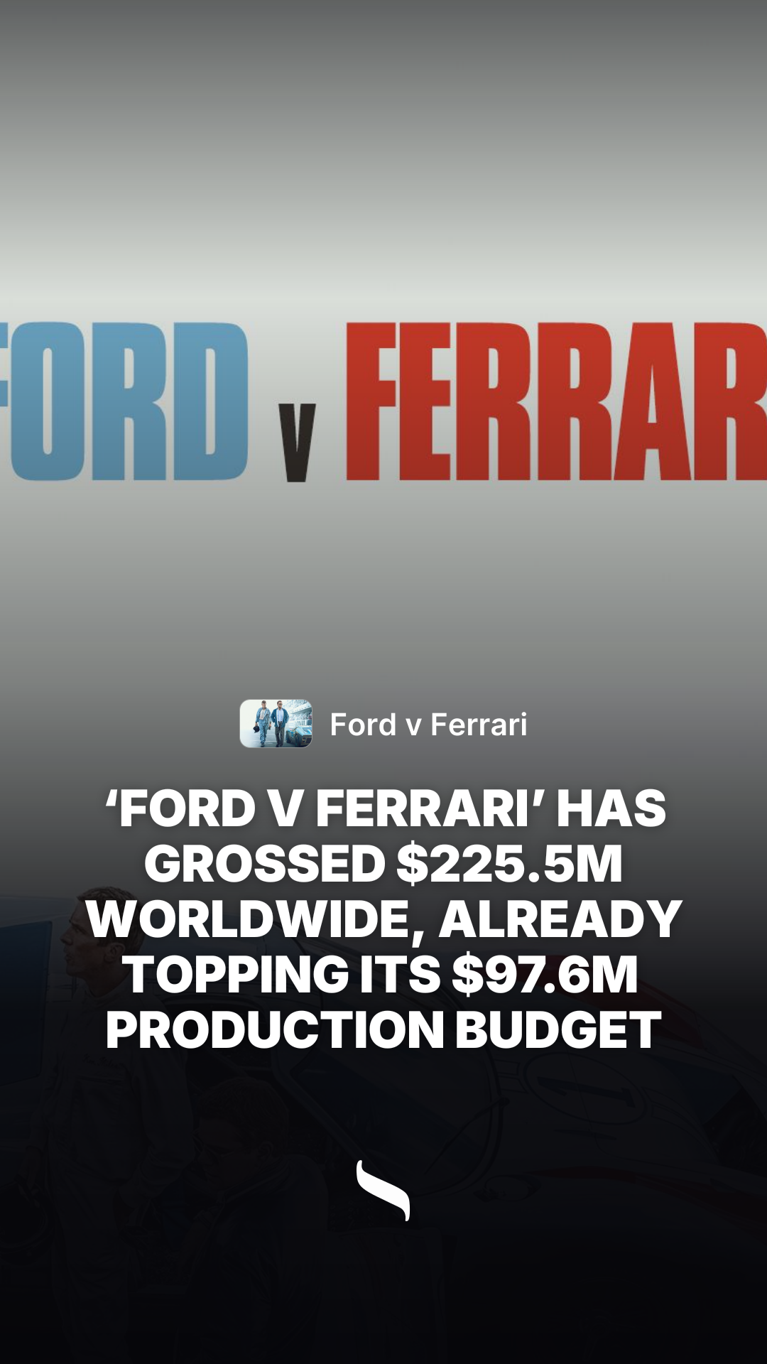 Ford v Ferrari share card