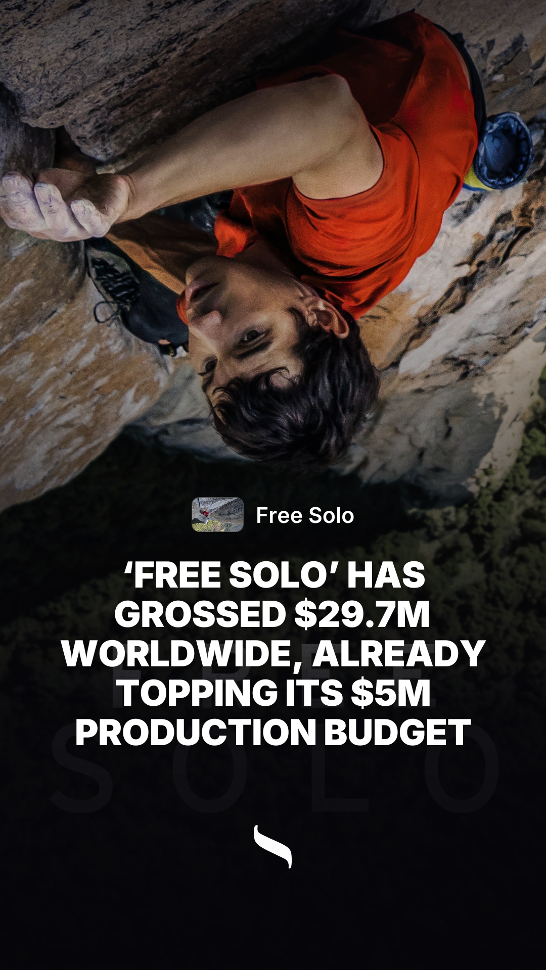 Free Solo share card