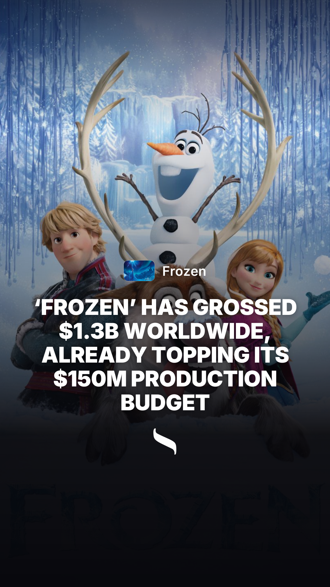 Frozen share card