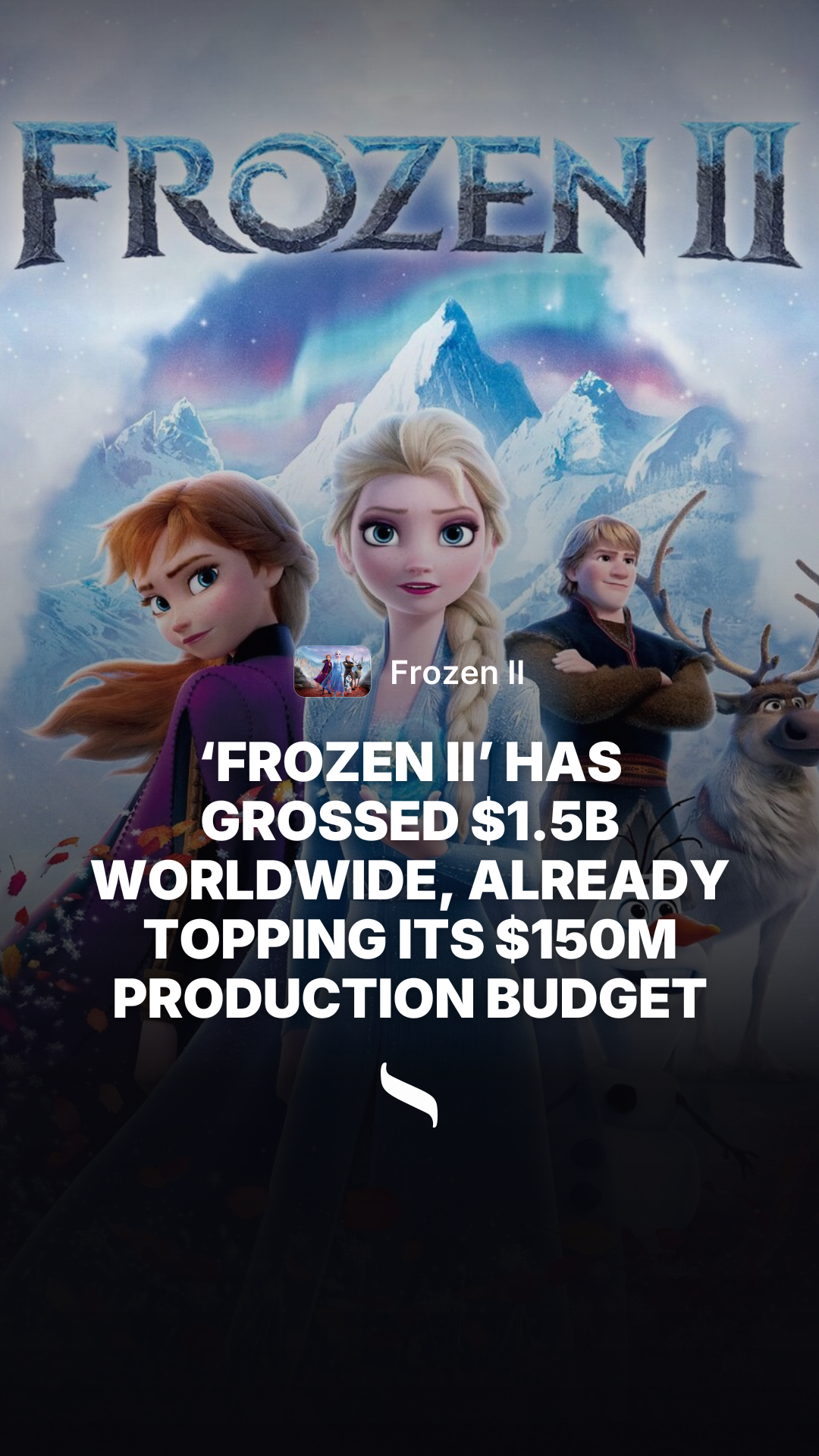 Frozen II share card