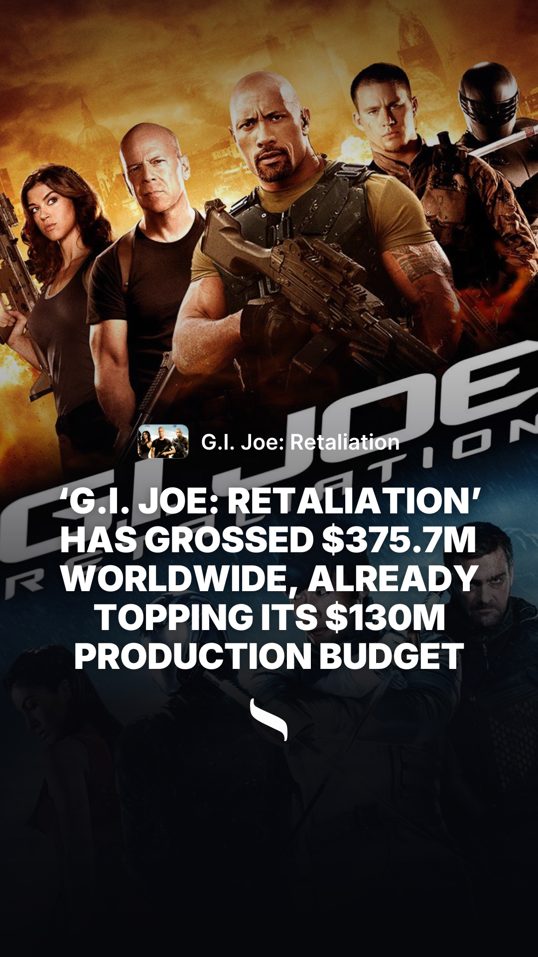 G.I. Joe: Retaliation share card