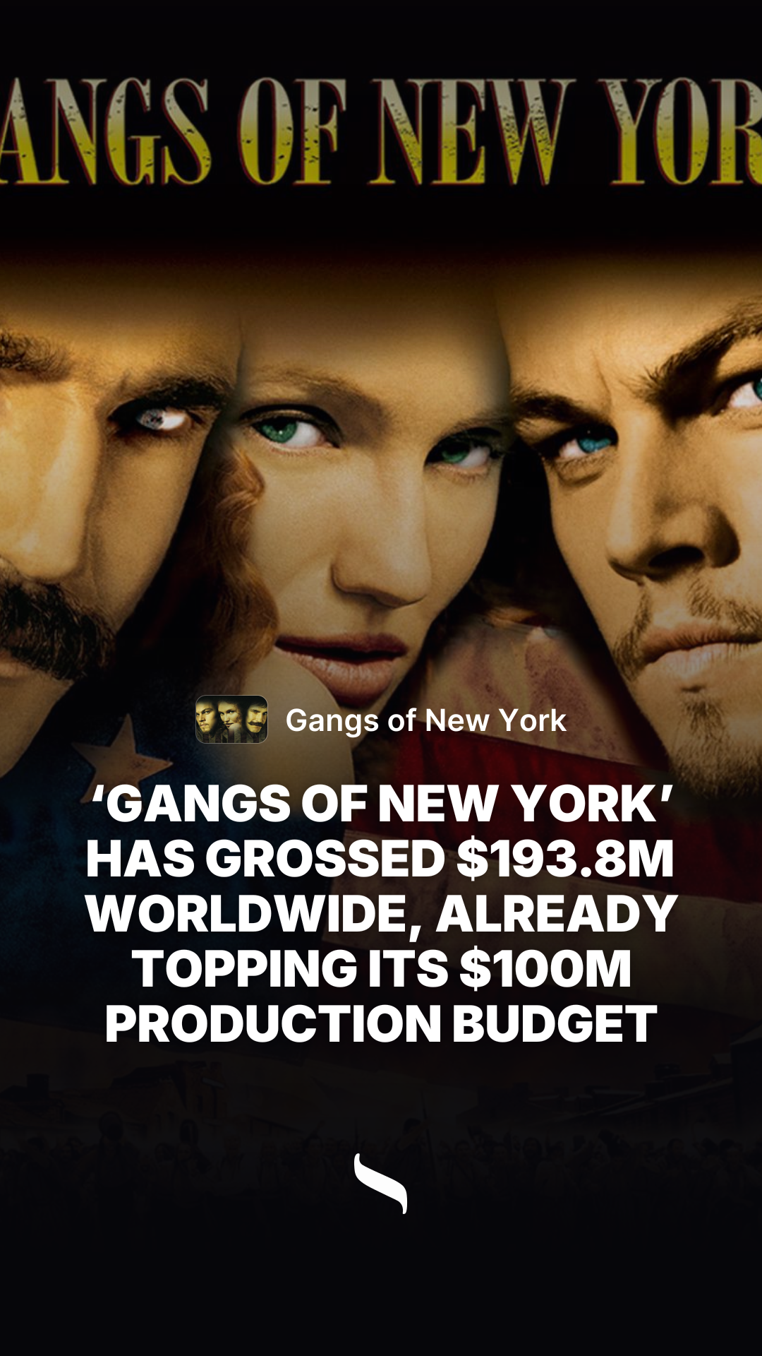 Gangs of New York share card