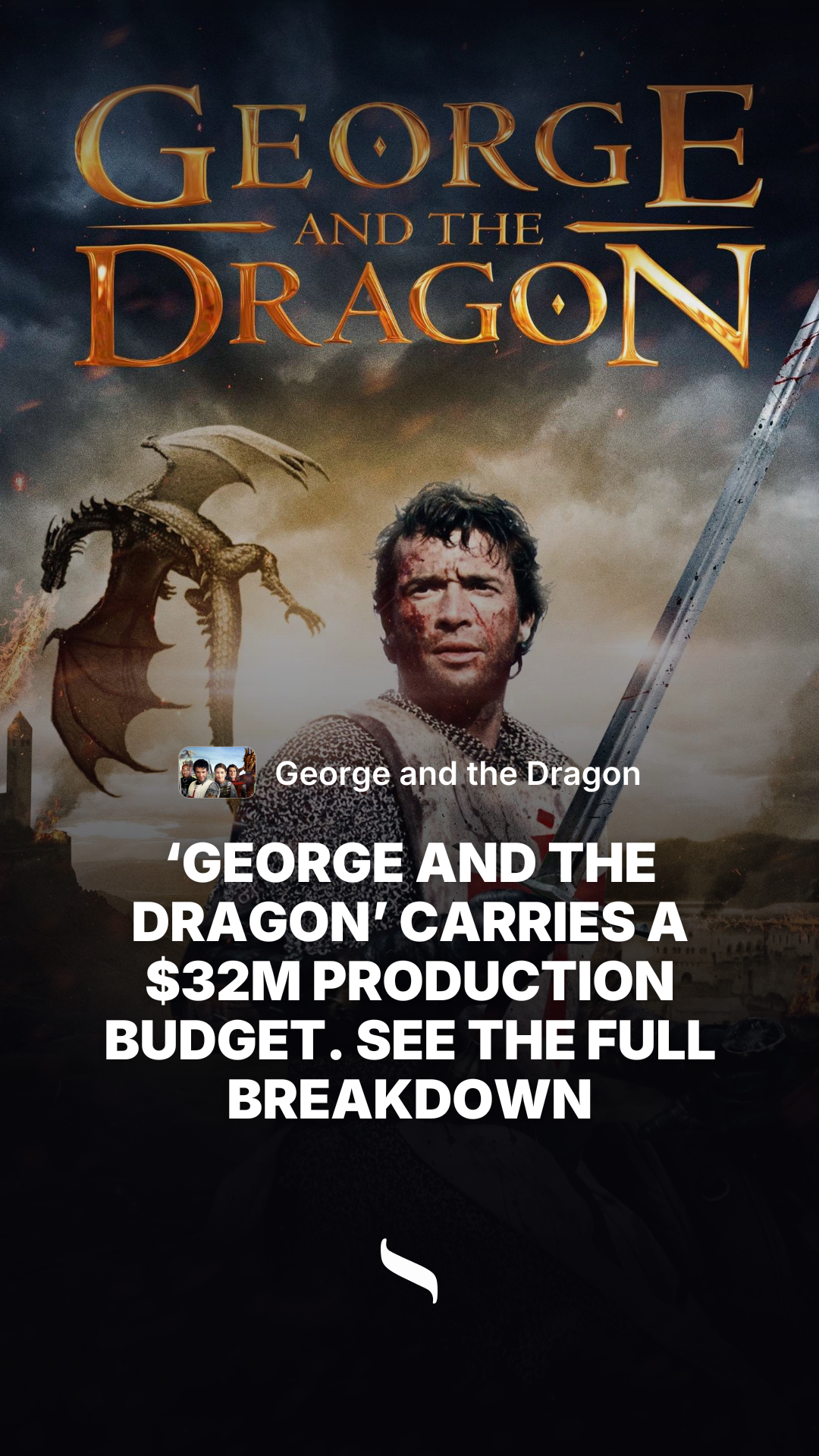 George and the Dragon share card