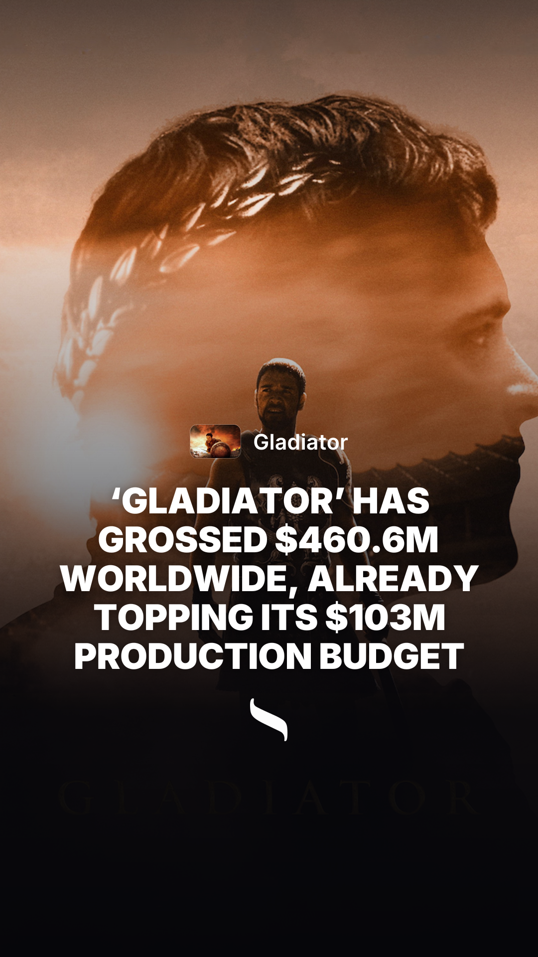 Gladiator share card