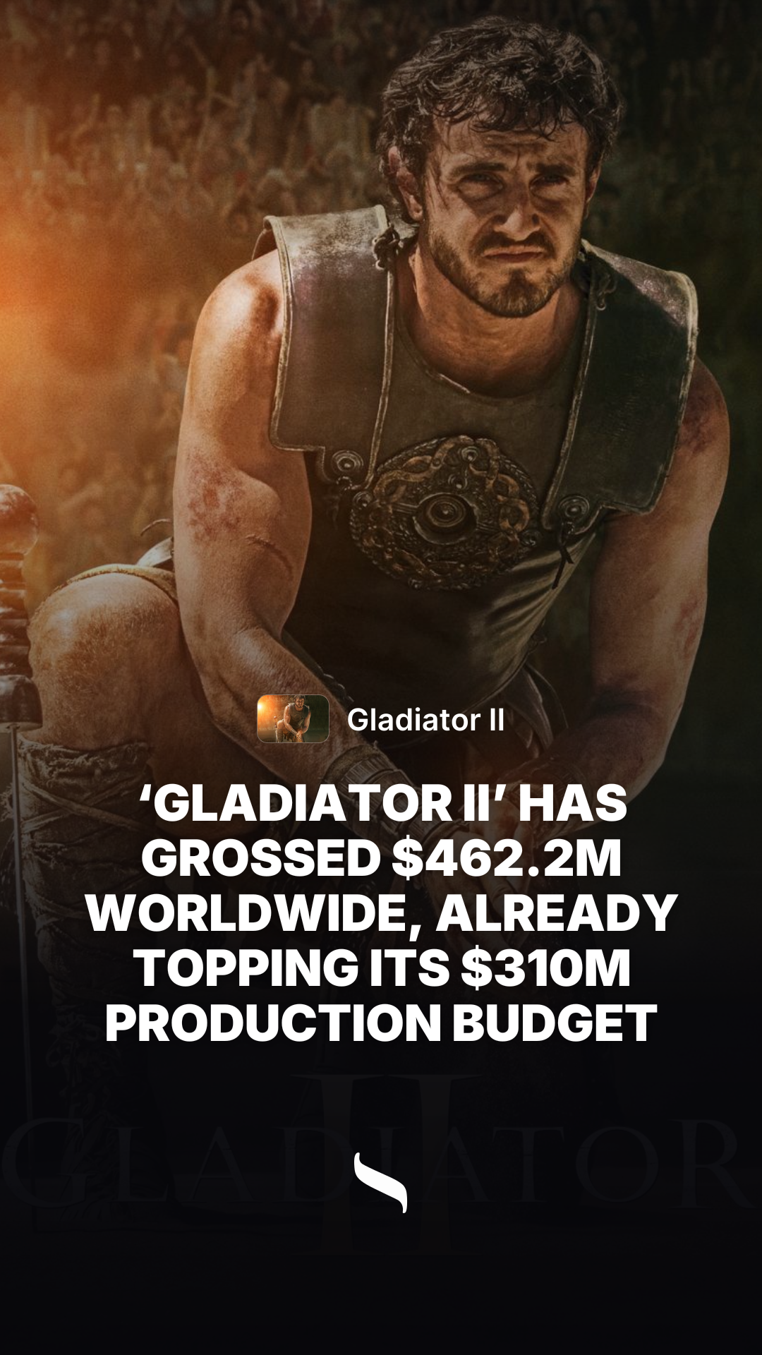 Gladiator II share card