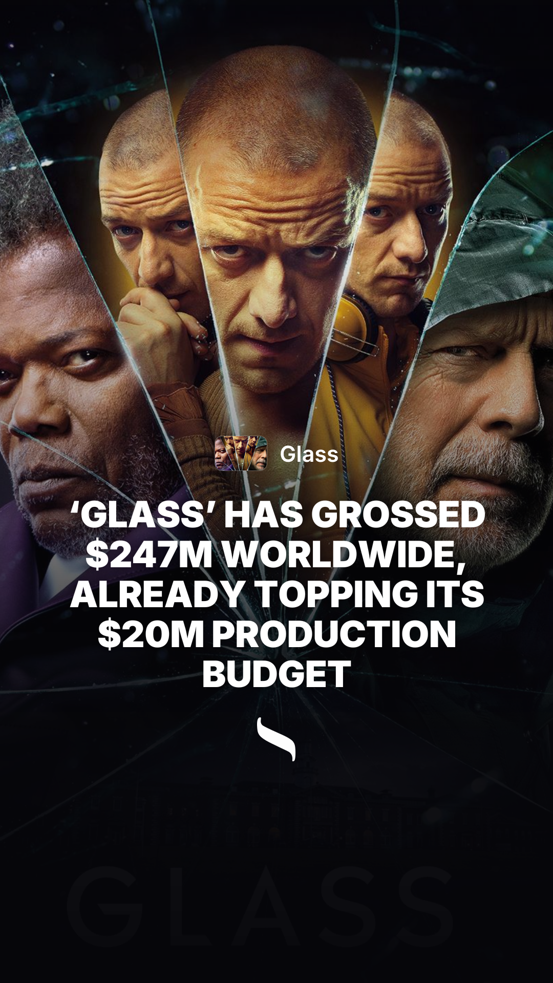 Glass share card