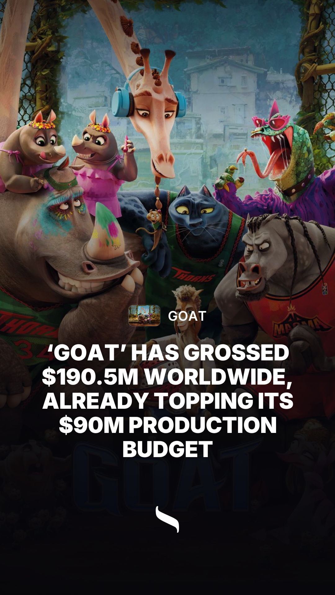 GOAT share card