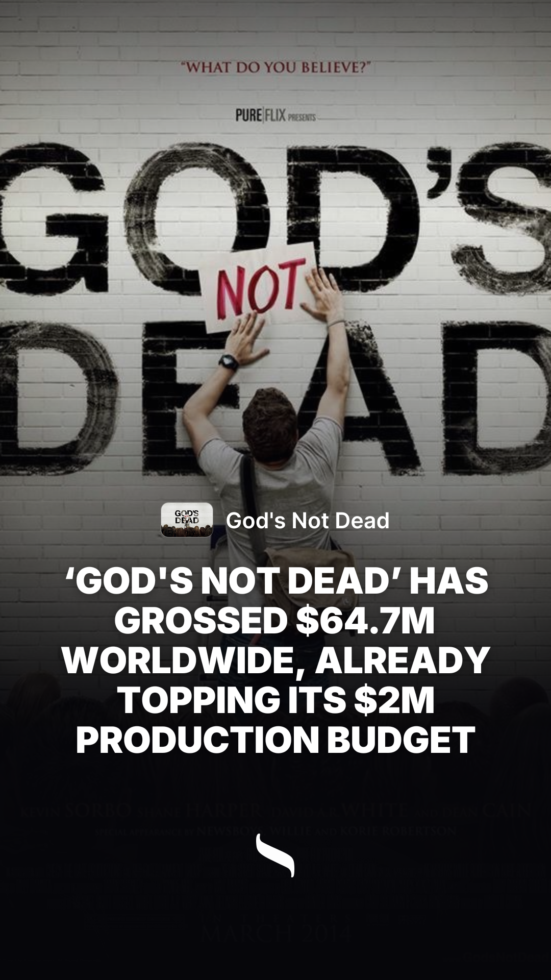God's Not Dead share card