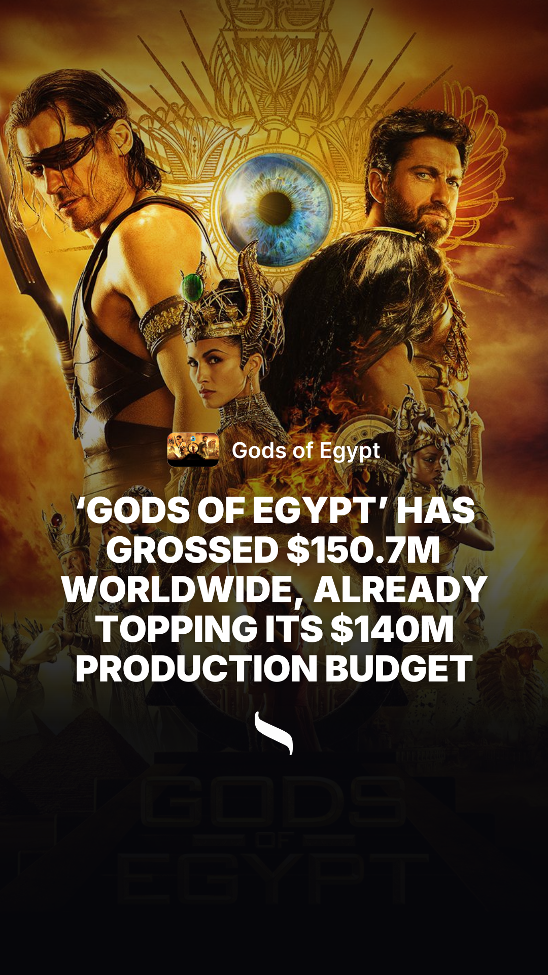 Gods of Egypt share card