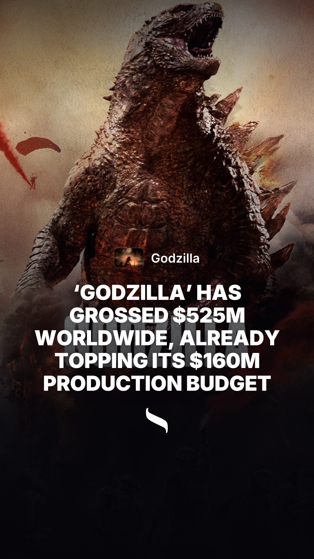 Godzilla share card