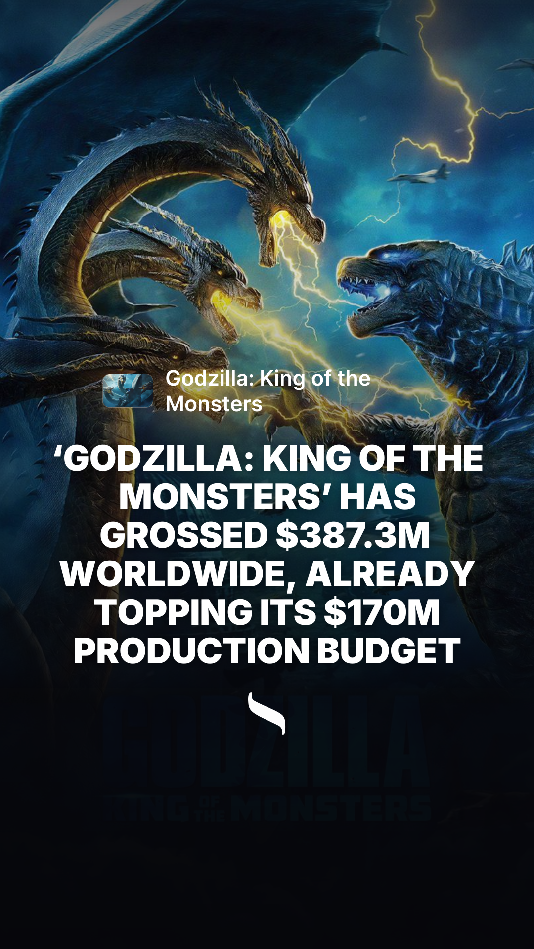 Godzilla: King of the Monsters share card