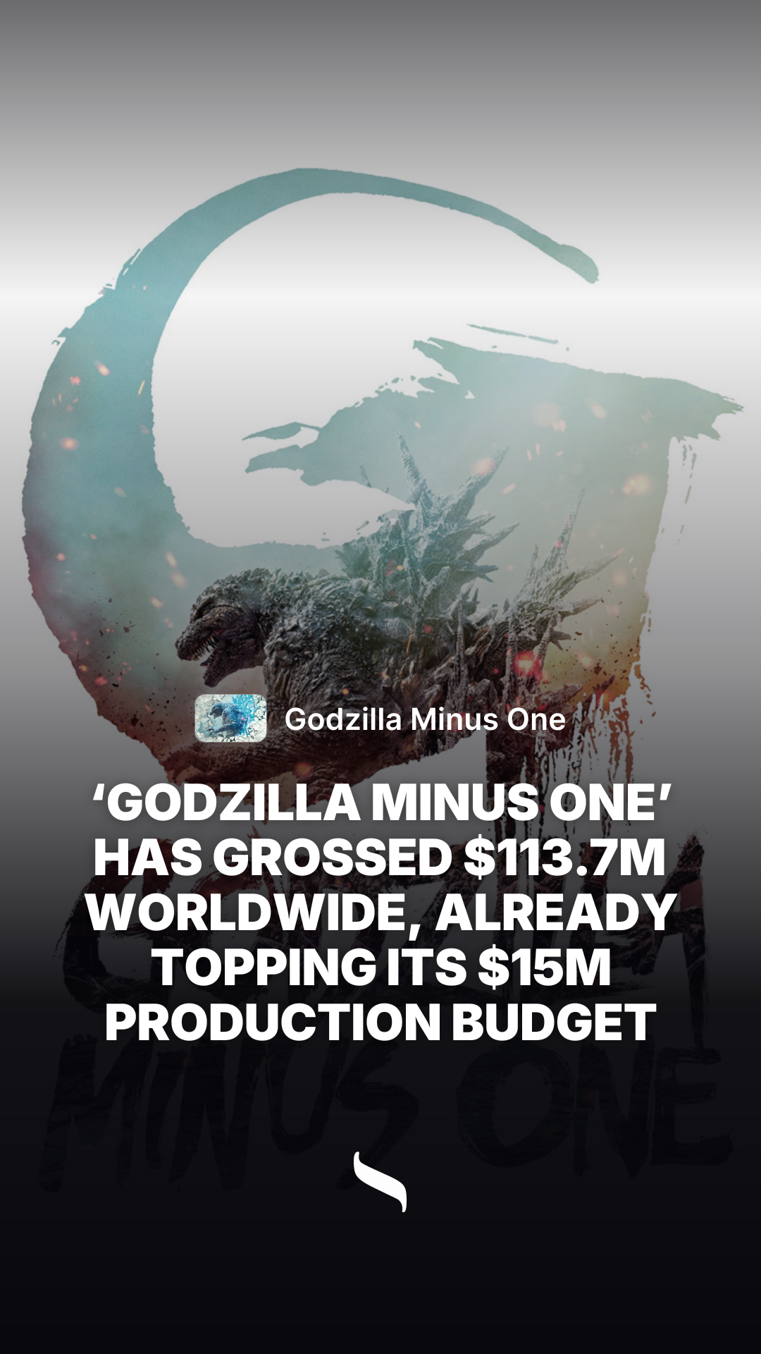 Godzilla Minus One share card
