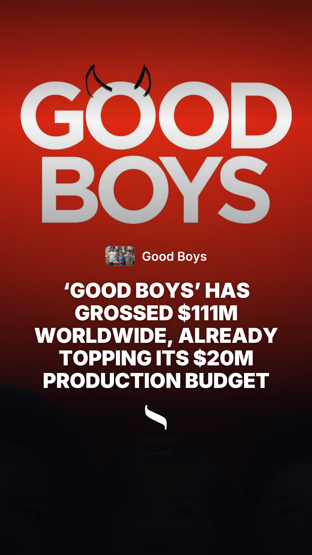 Good Boys share card