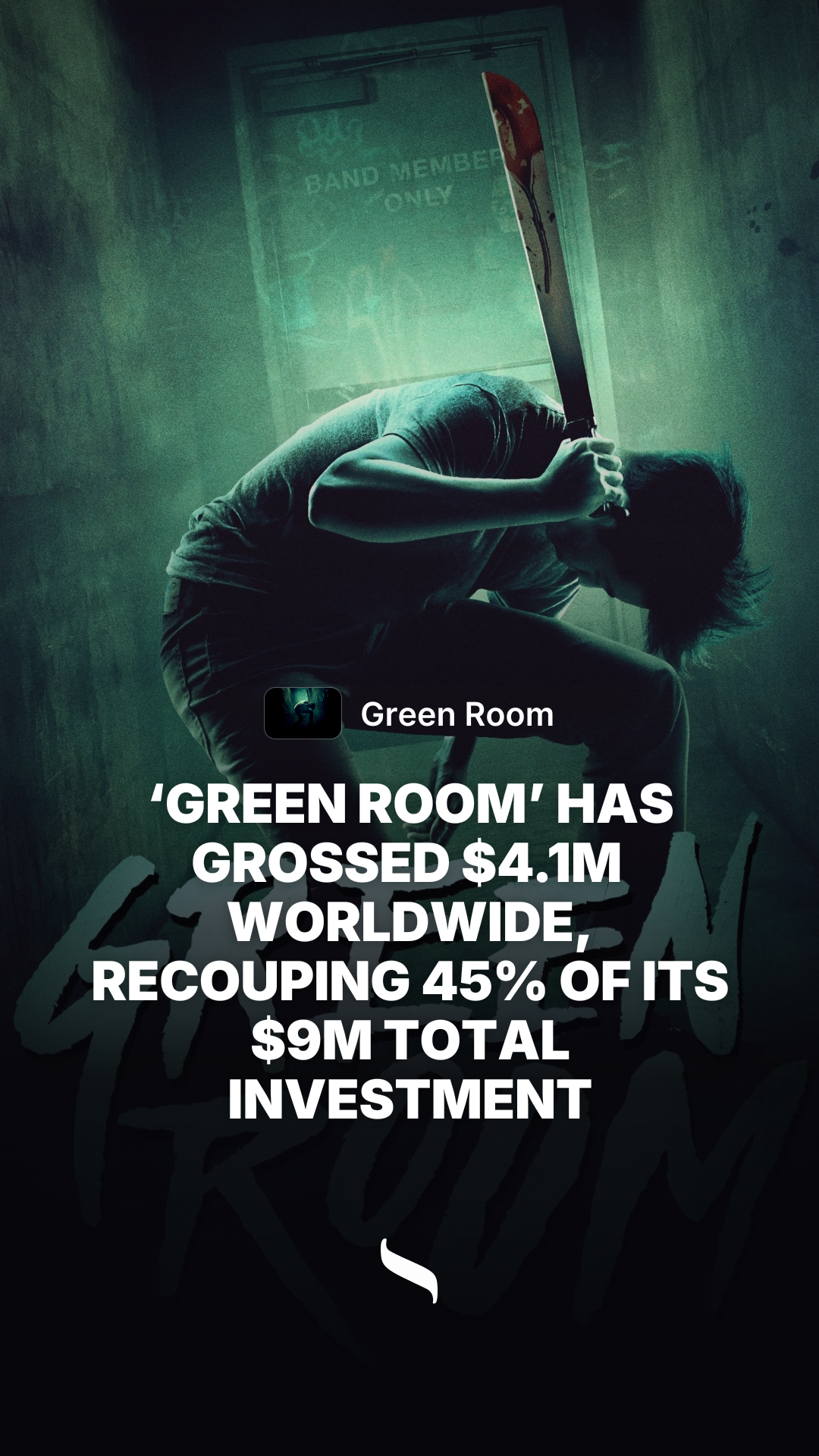 Green Room share card