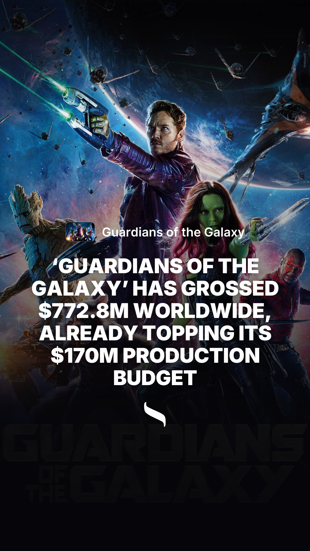 Guardians of the Galaxy share card