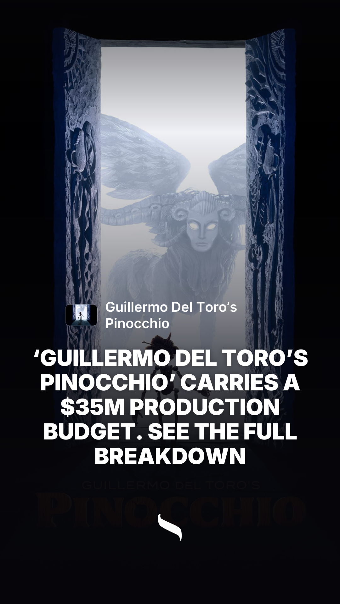 Guillermo Del Toro’s Pinocchio share card