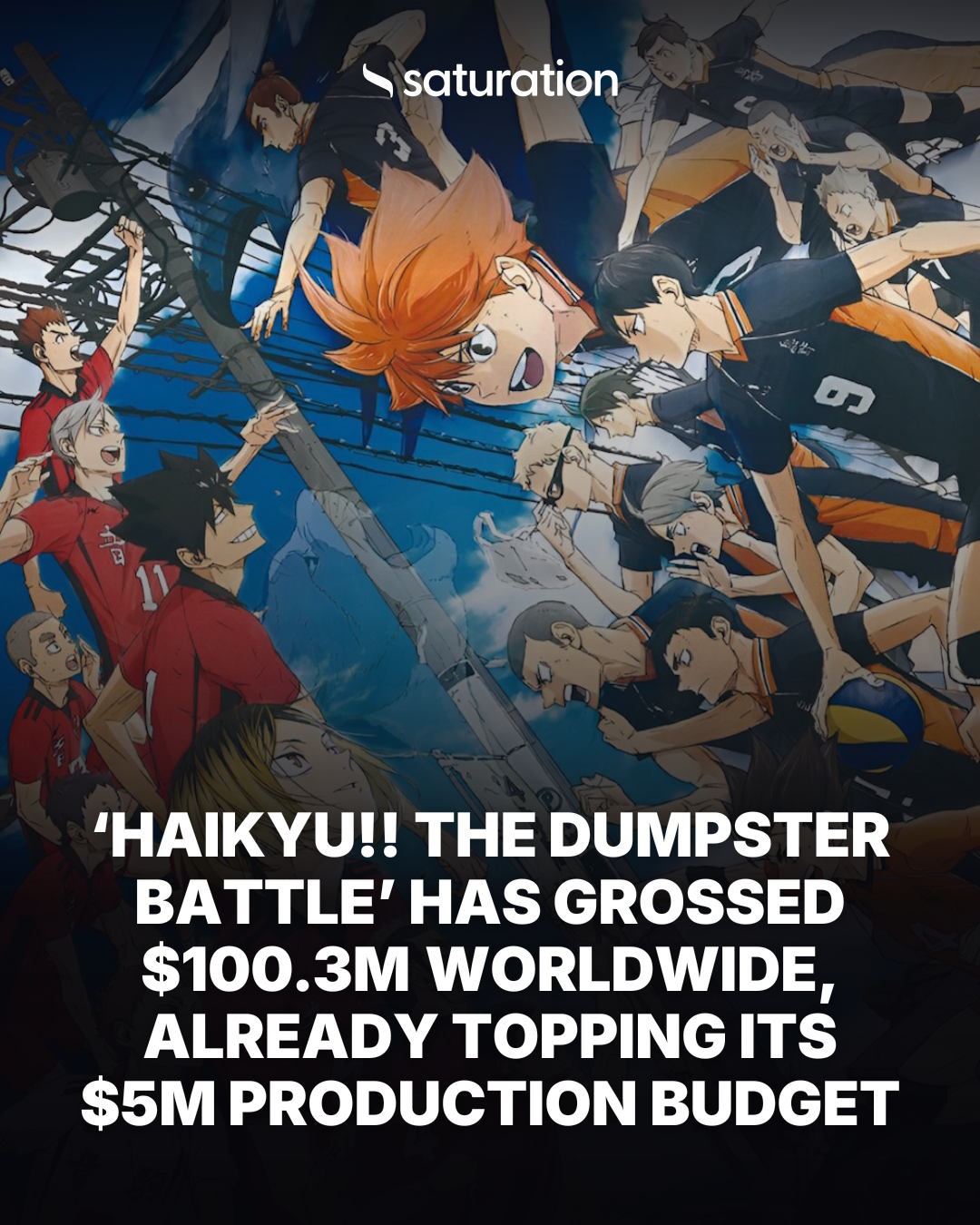 HAIKYU!! The Dumpster Battle share card