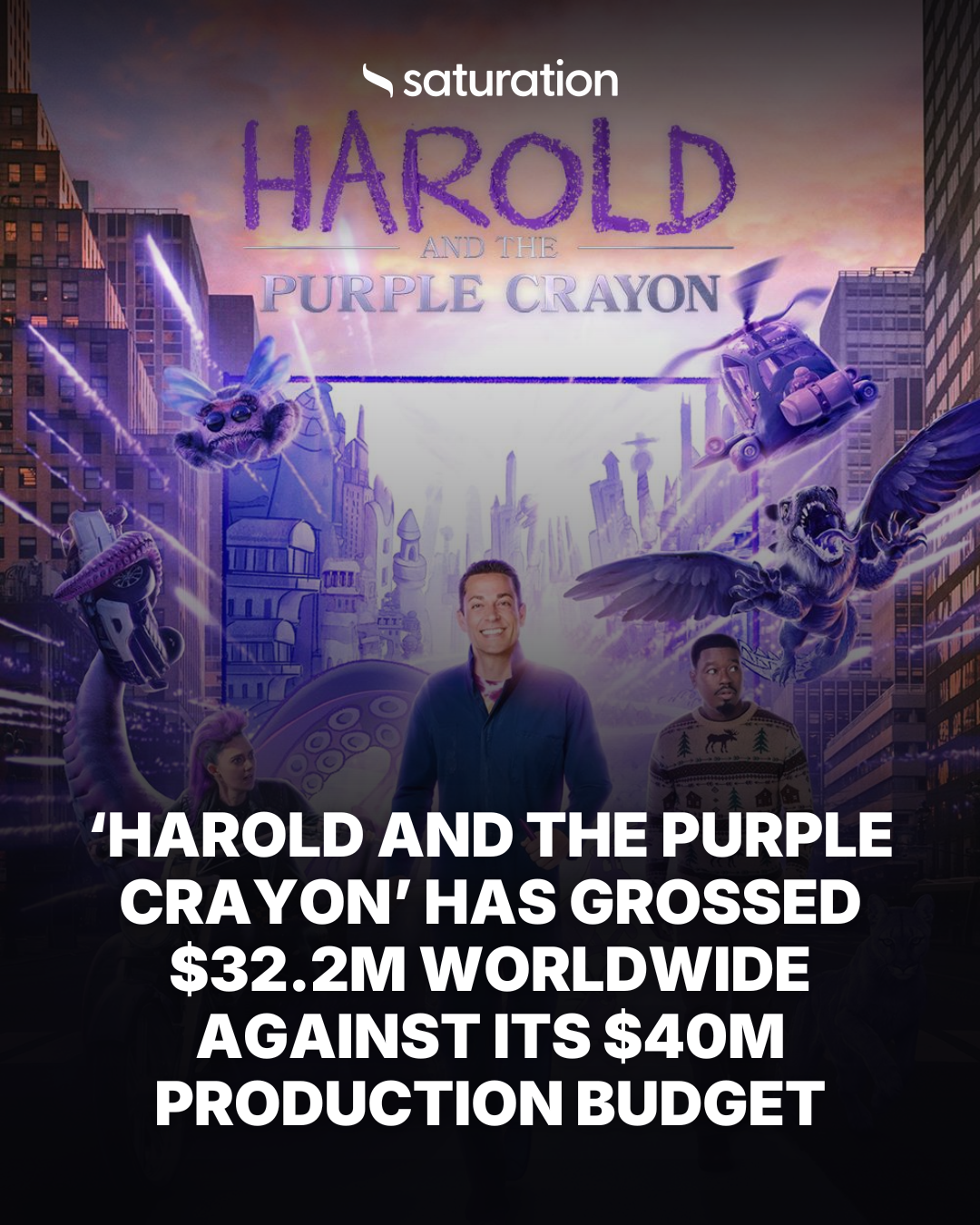 Harold and the Purple Crayon share card