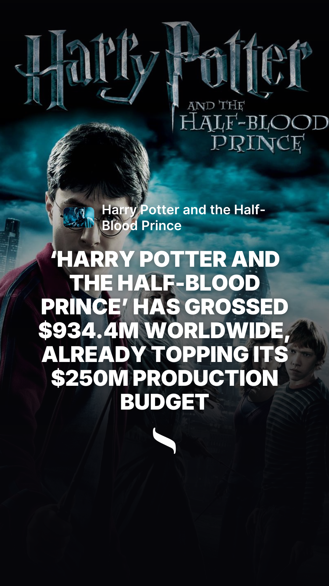 Harry Potter and the Half-Blood Prince share card