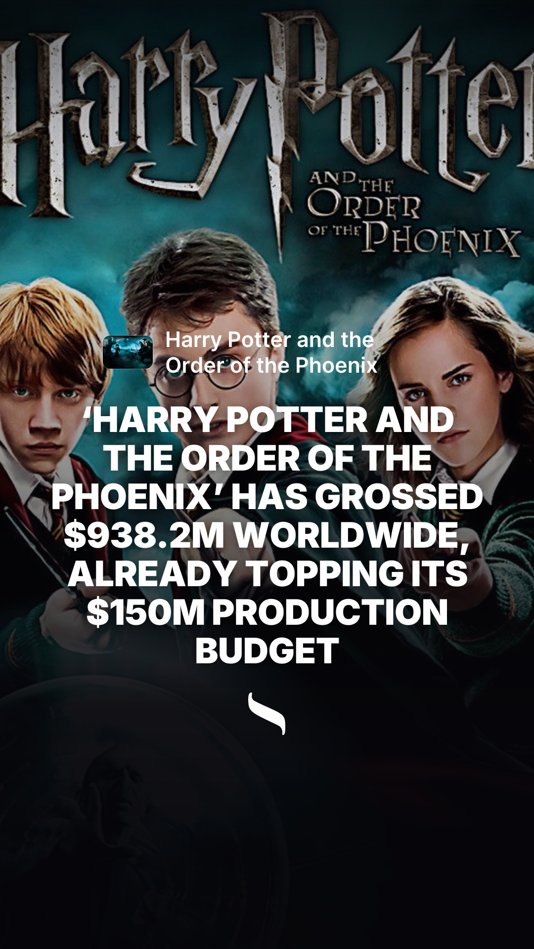 Harry Potter and the Order of the Phoenix share card