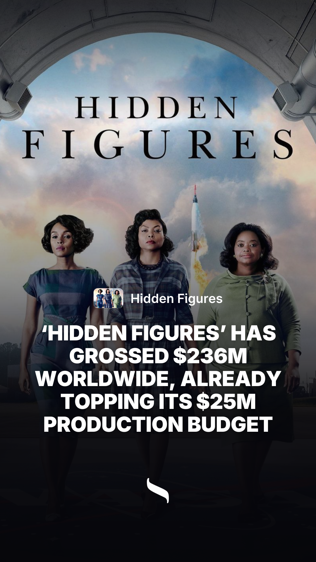 Hidden Figures share card