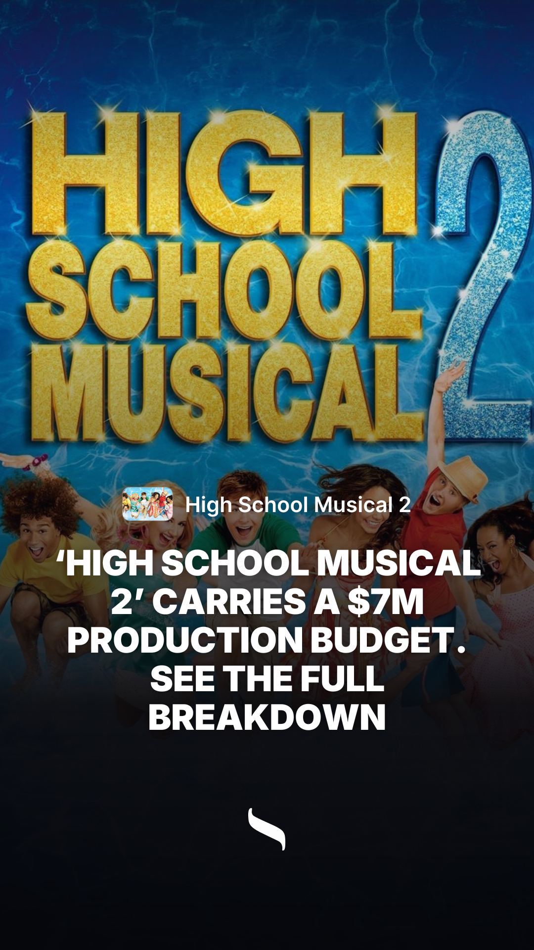 High School Musical 2 share card