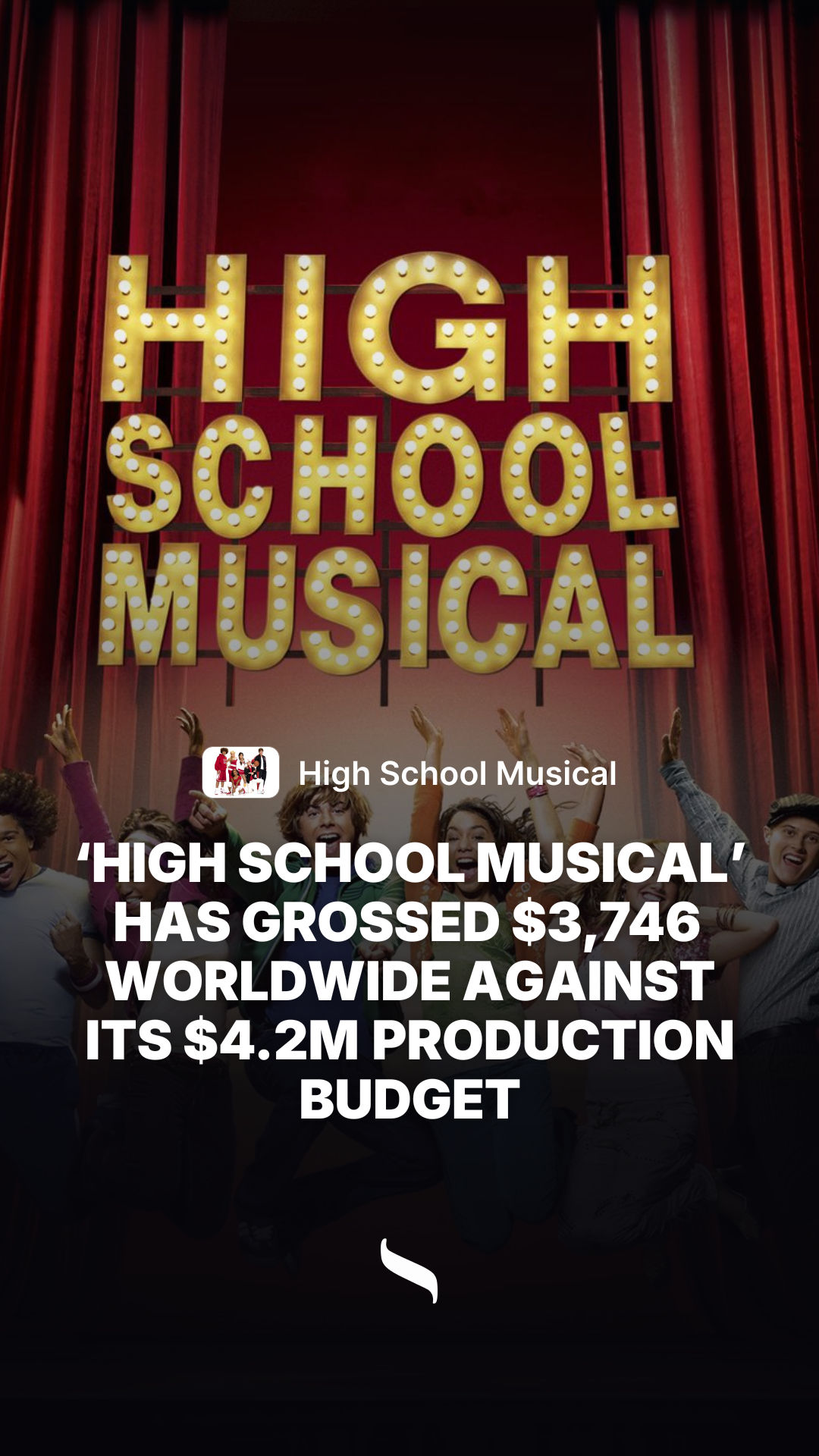 High School Musical share card