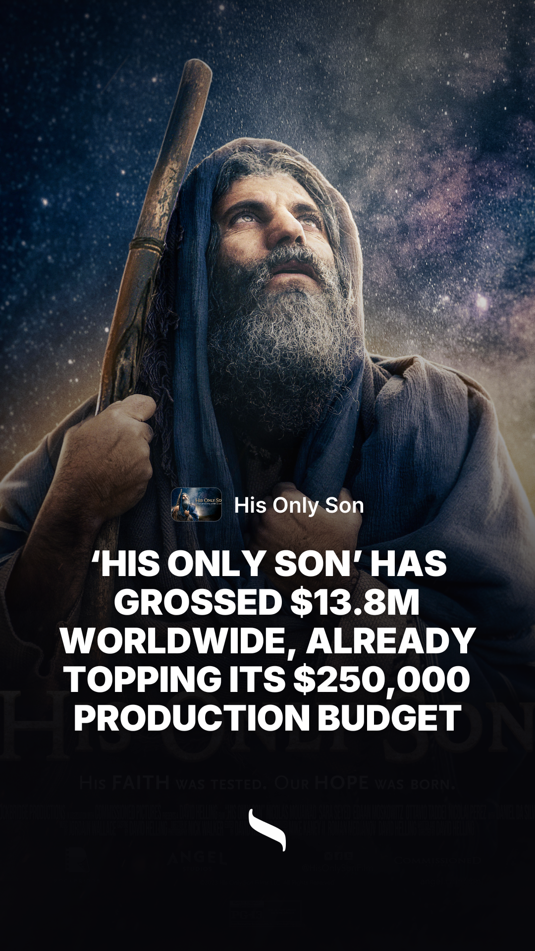 His Only Son share card