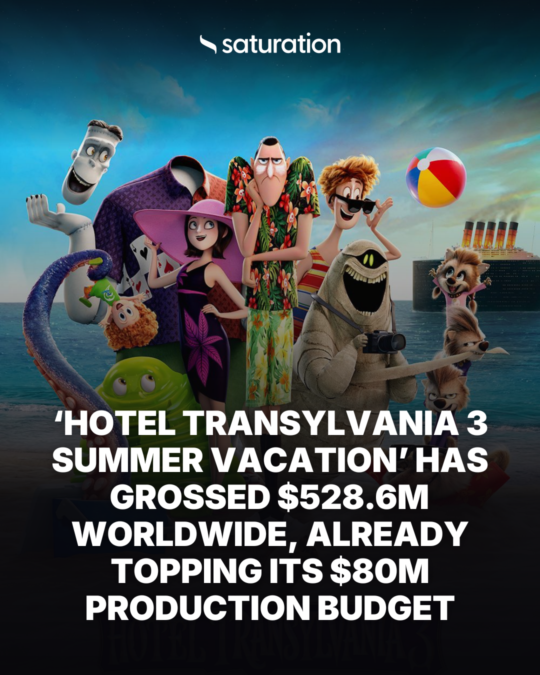 Hotel Transylvania 3 Summer Vacation share card