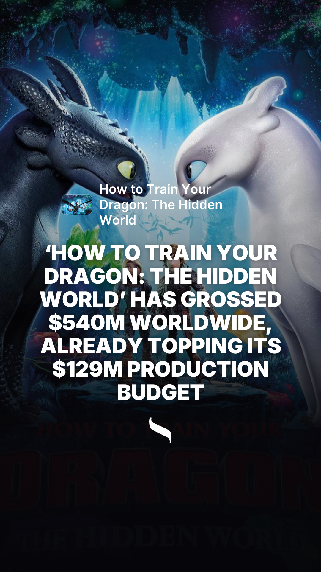 How to Train Your Dragon: The Hidden World share card