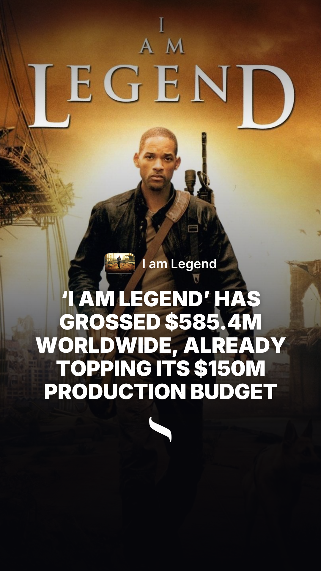 I am Legend share card