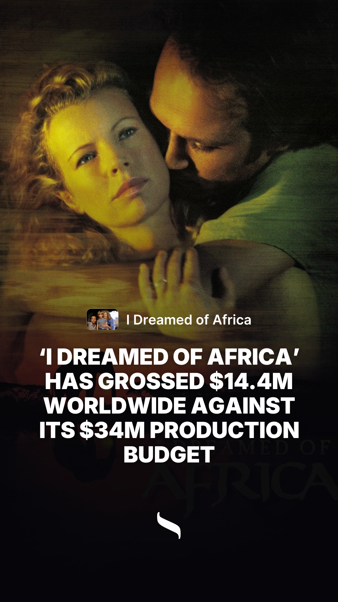I Dreamed of Africa share card