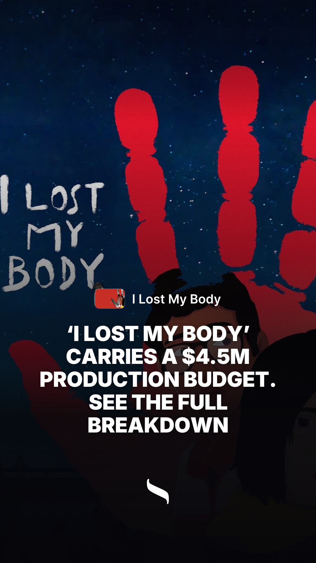 I Lost My Body share card