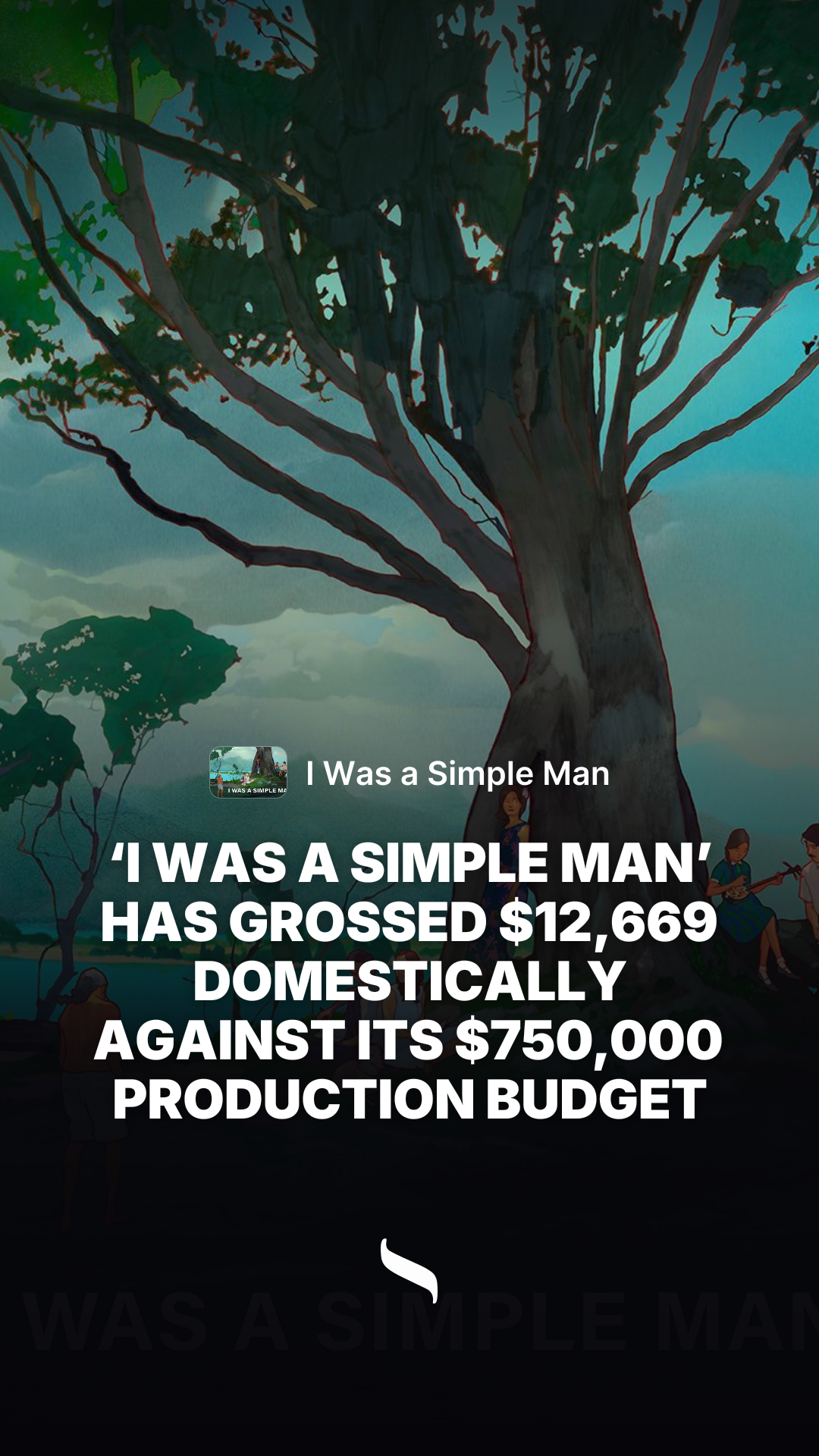 I Was a Simple Man share card