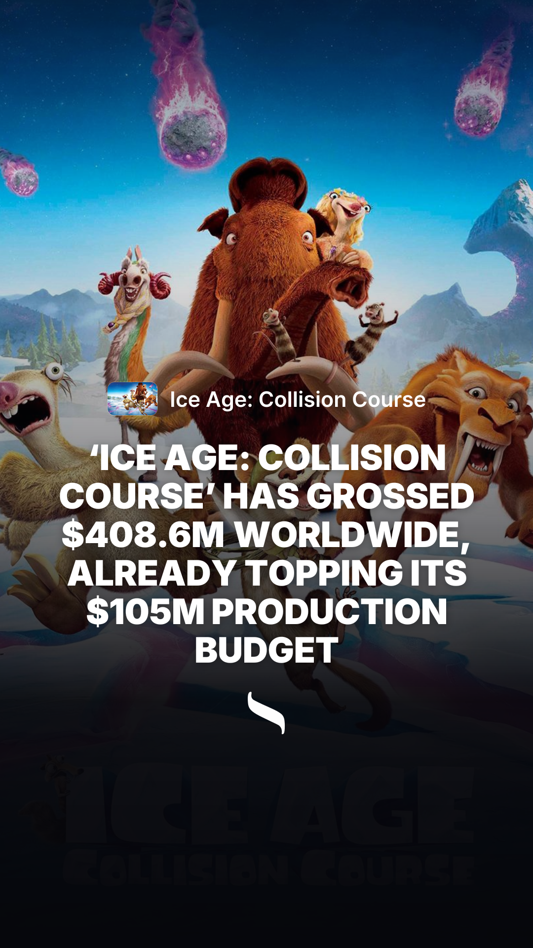 Ice Age: Collision Course share card