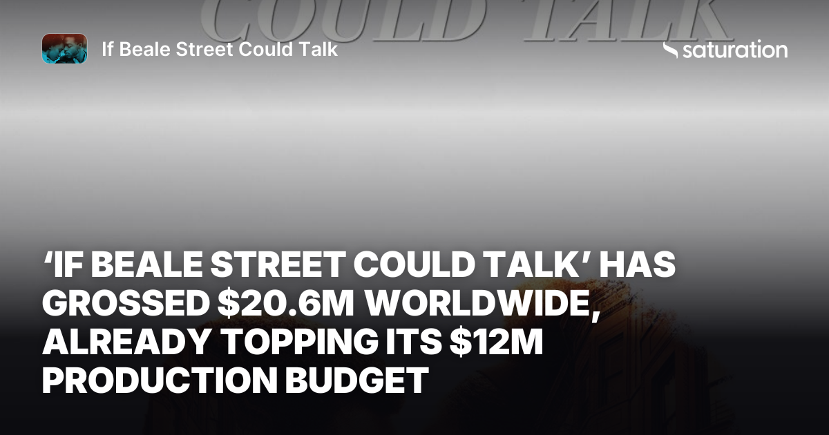 If Beale Street Could Talk share card