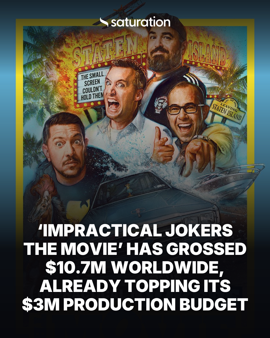 Impractical Jokers The Movie share card