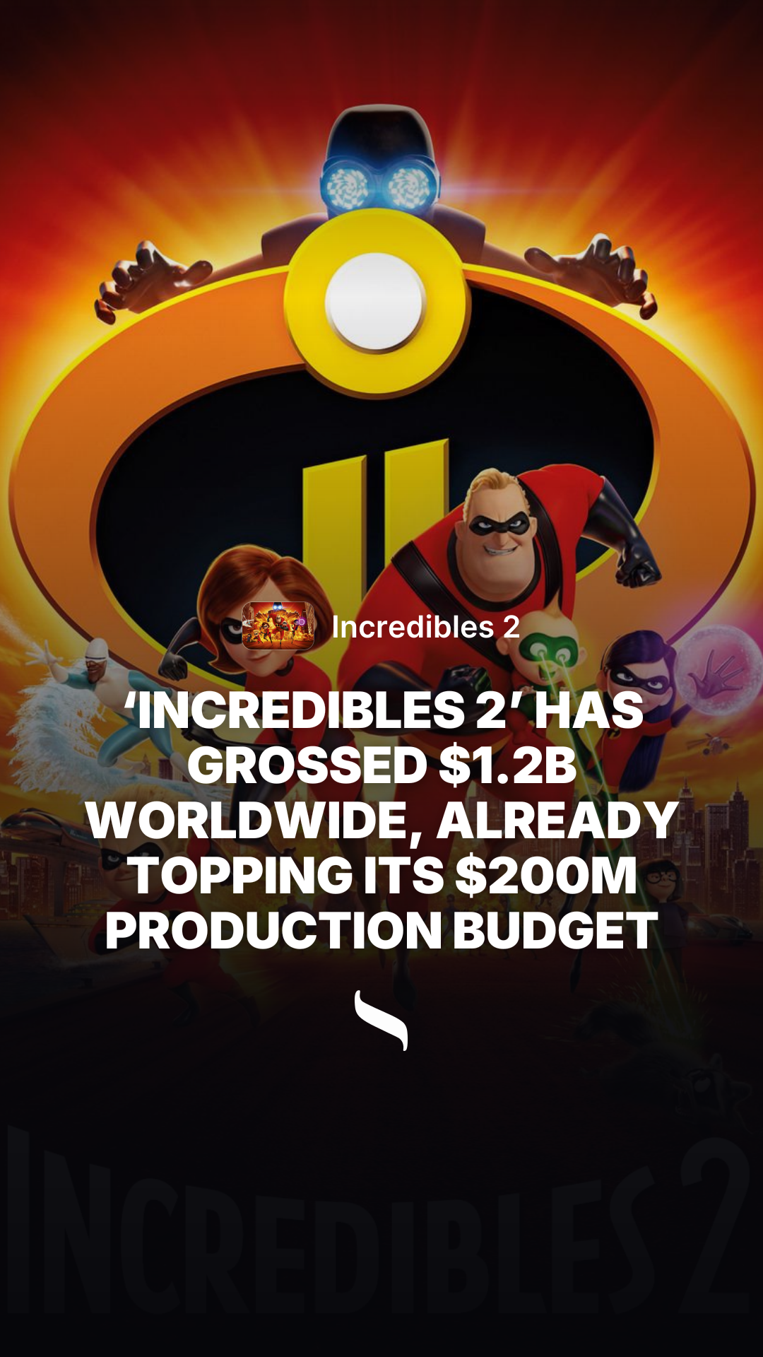 Incredibles 2 share card