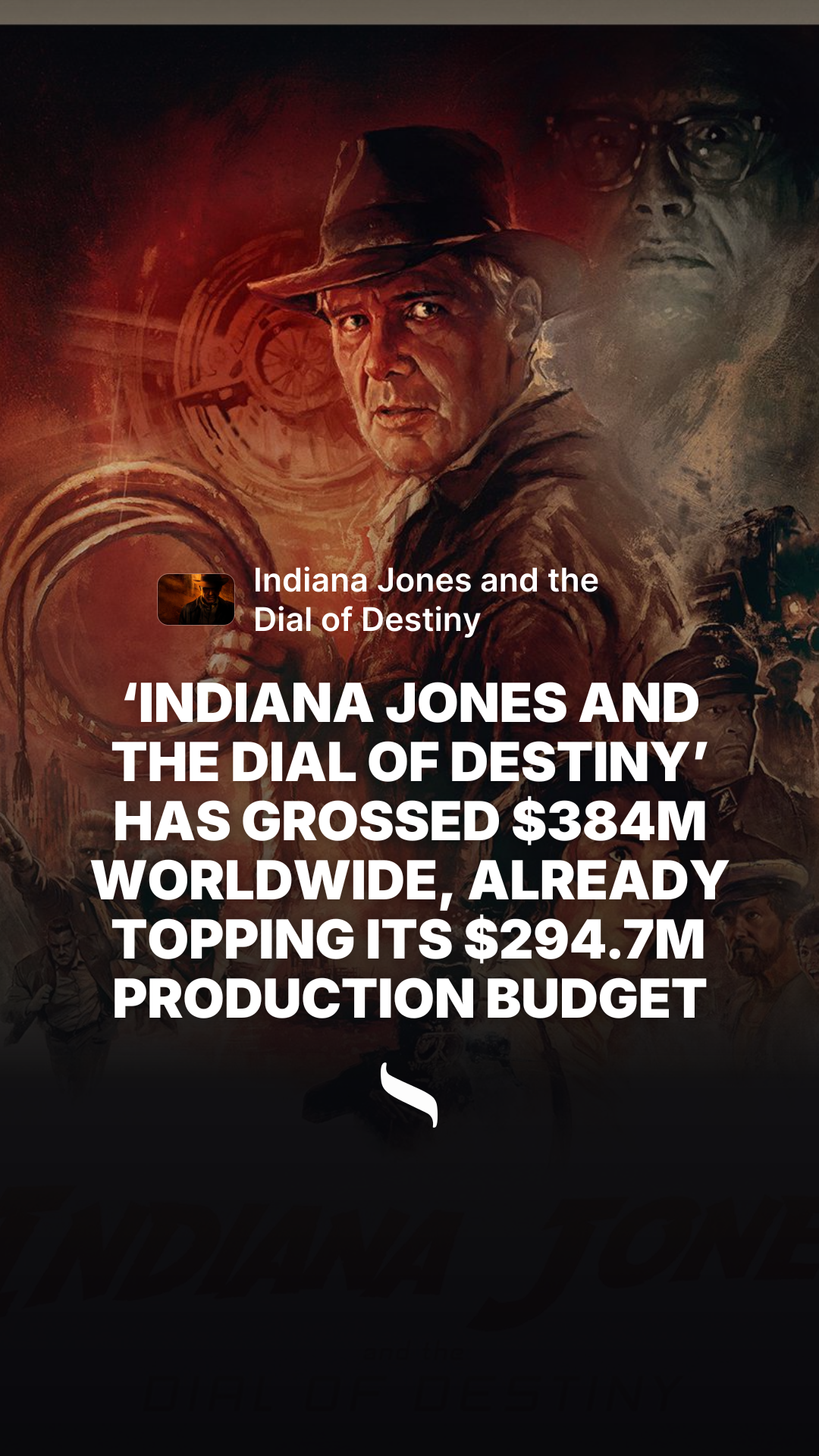 Indiana Jones and the Dial of Destiny share card
