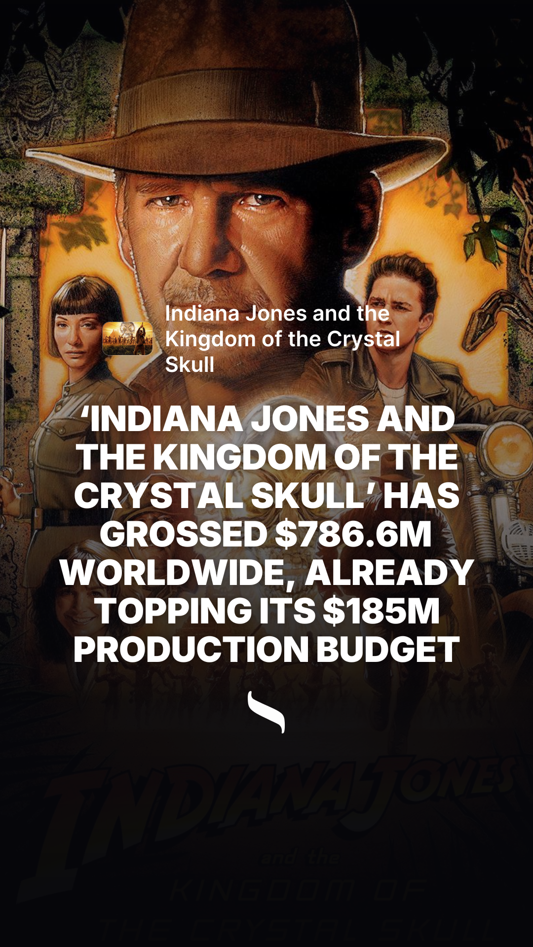 Indiana Jones and the Kingdom of the Crystal Skull share card