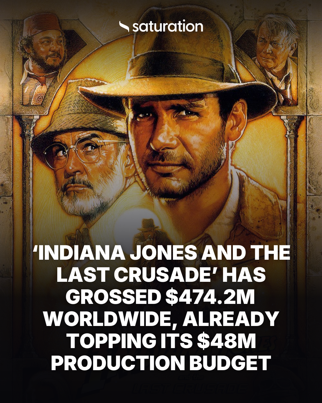 Indiana Jones and the Last Crusade share card