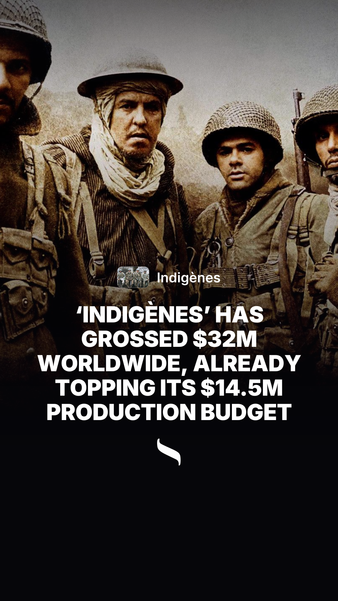 Indigènes share card