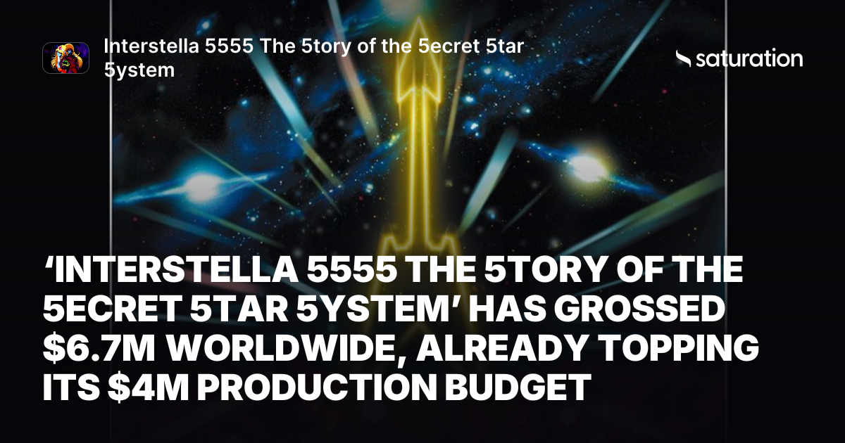 Interstella 5555 The 5tory of the 5ecret 5tar 5ystem share card