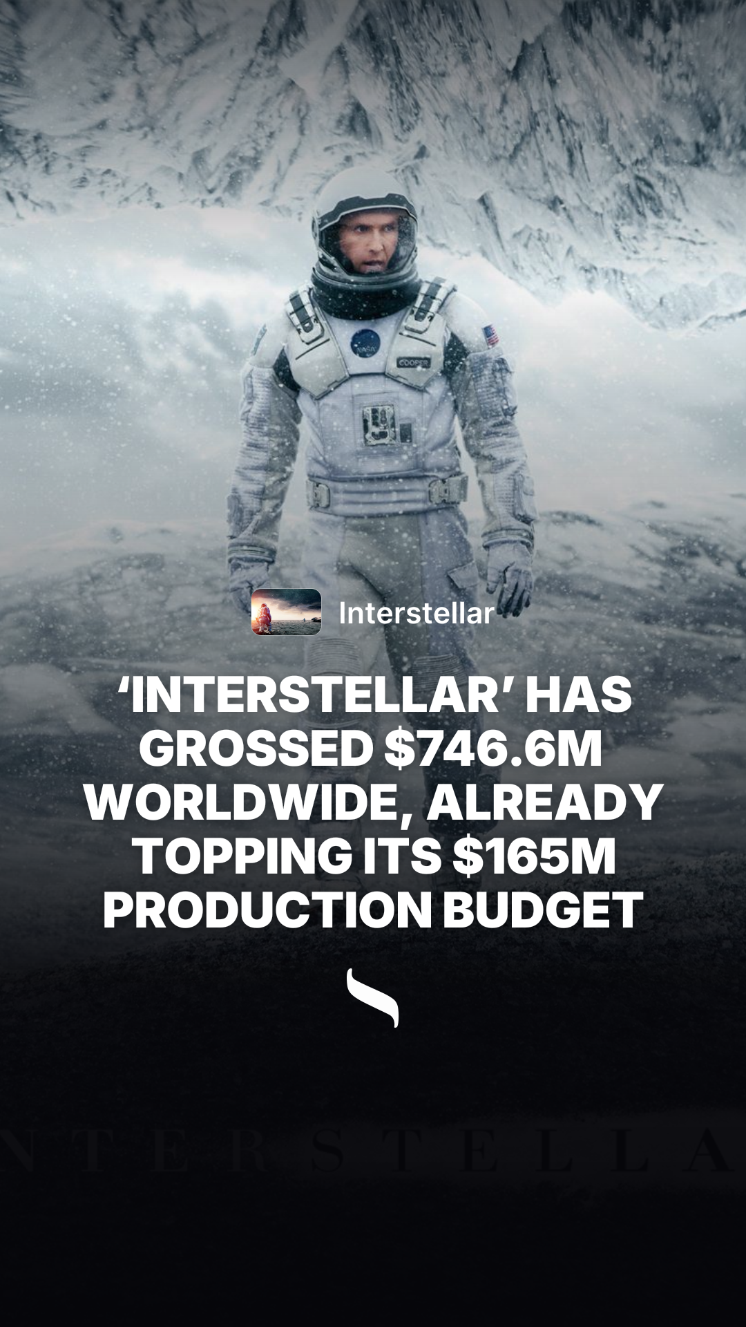 Interstellar share card