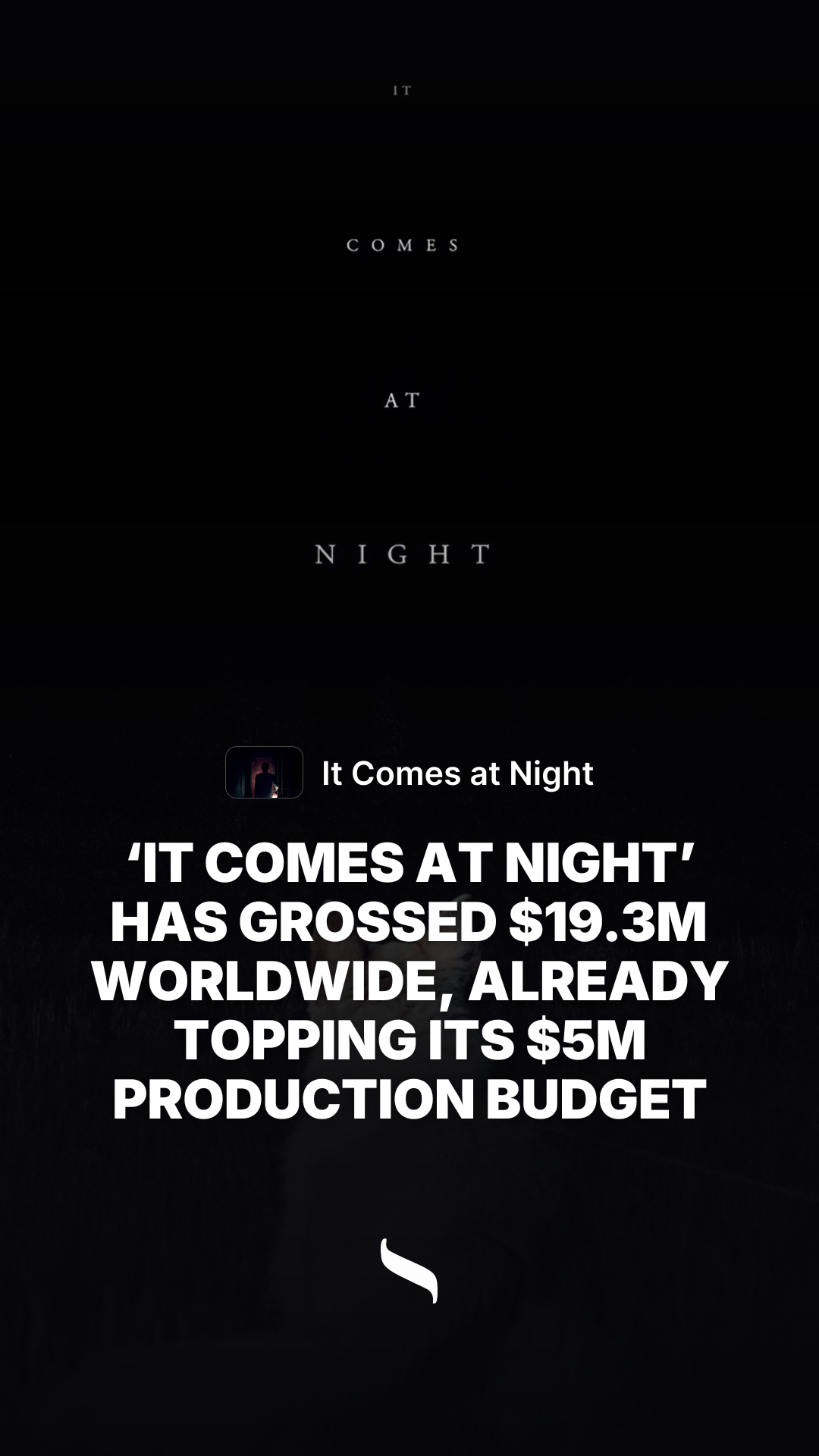 It Comes at Night share card